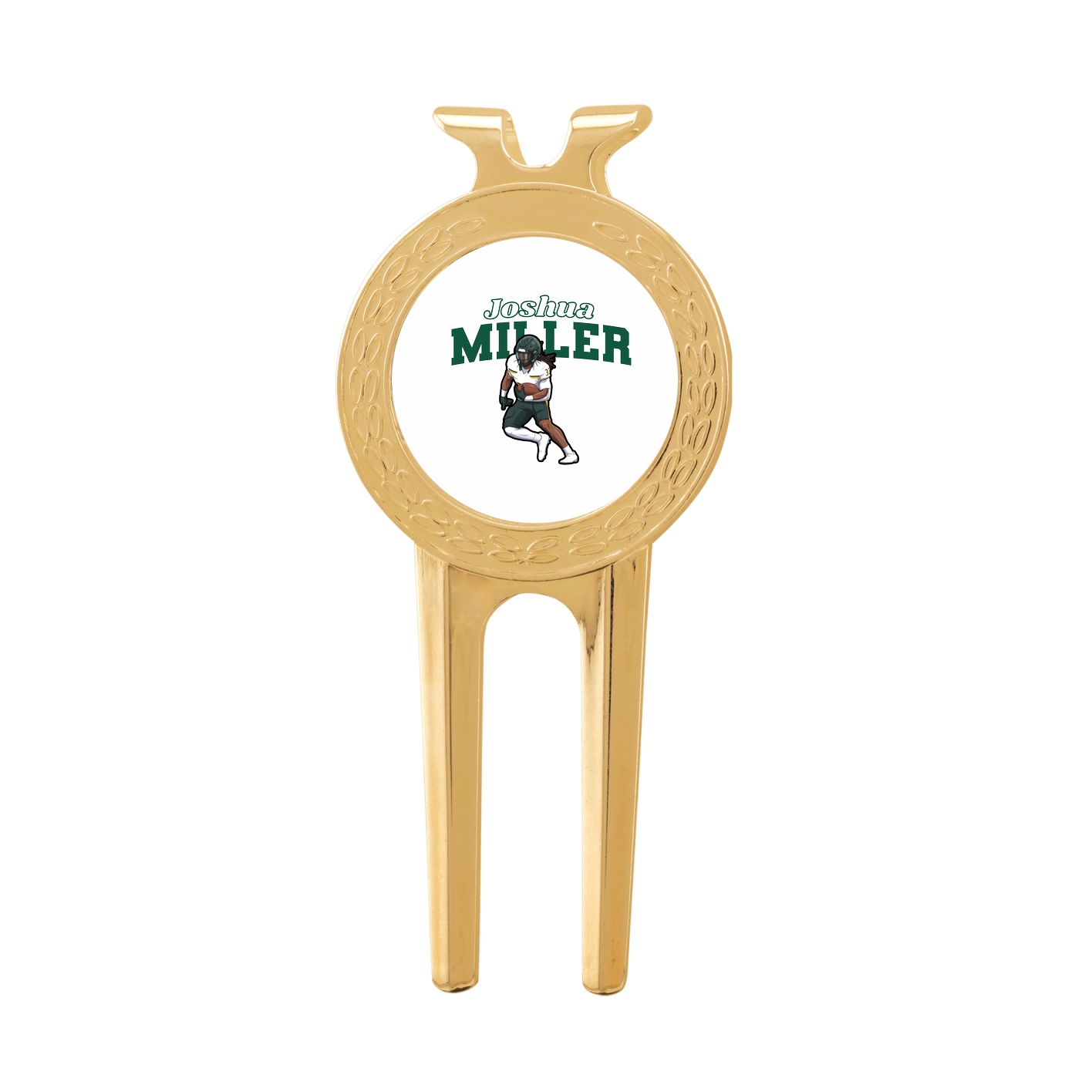 Divot Tool with Ball Marker — Name Arch in Classic