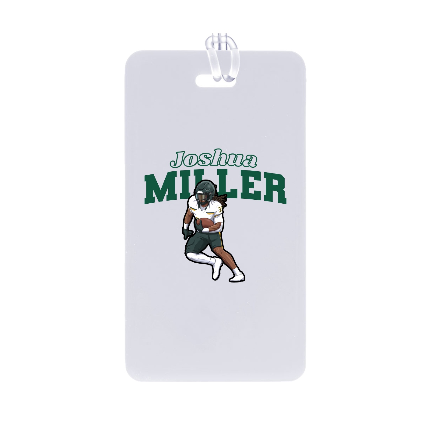 Bag Tag — Name Arch in Classic