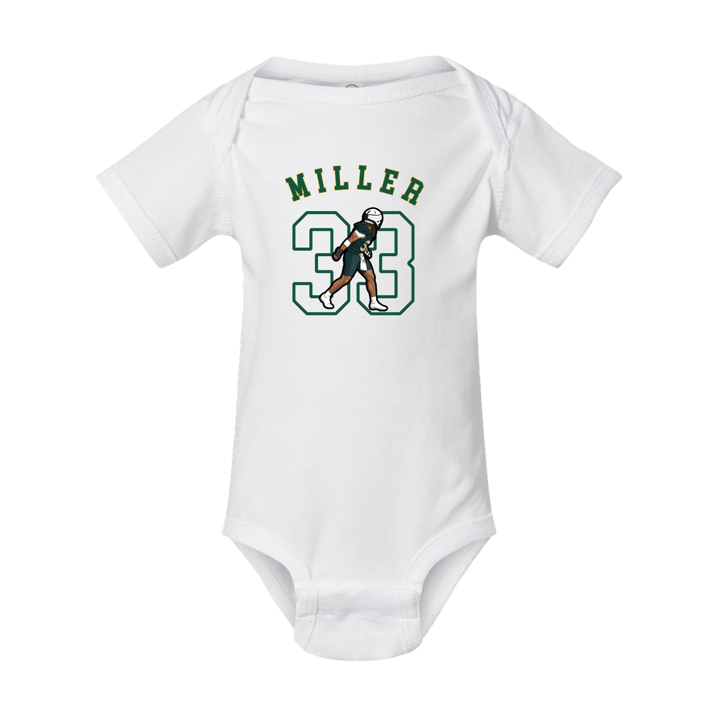 Baby Onesie — Shirsey Arch in White