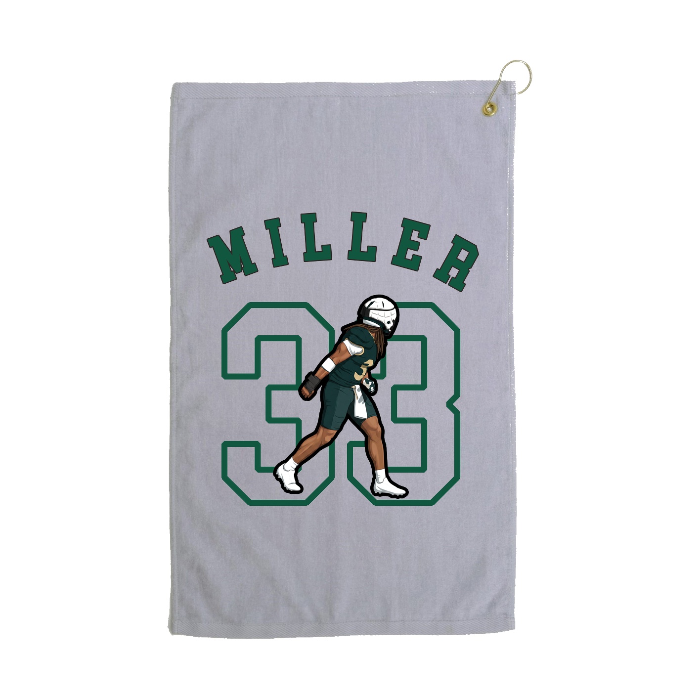 Golf Towel — Shirsey Arch in Grey