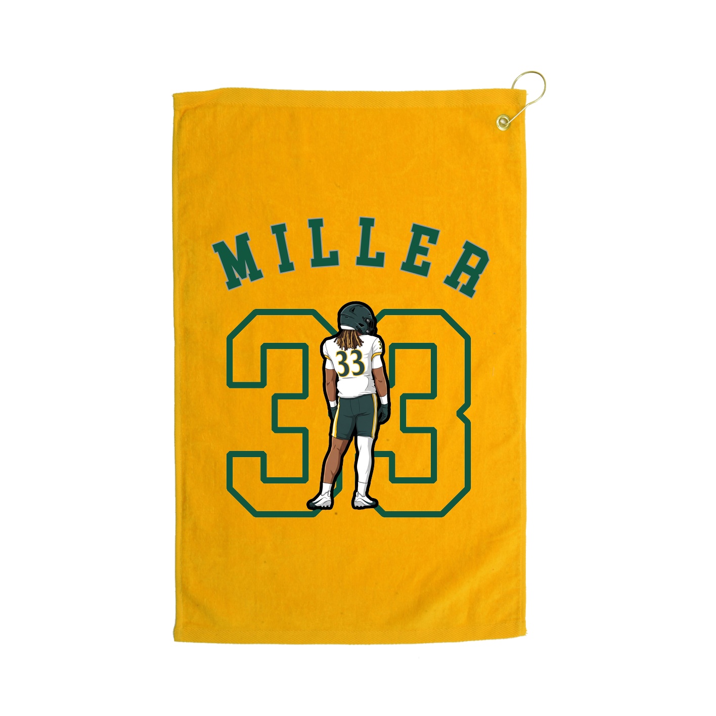 Golf Towel — Shirsey Arch in Gold