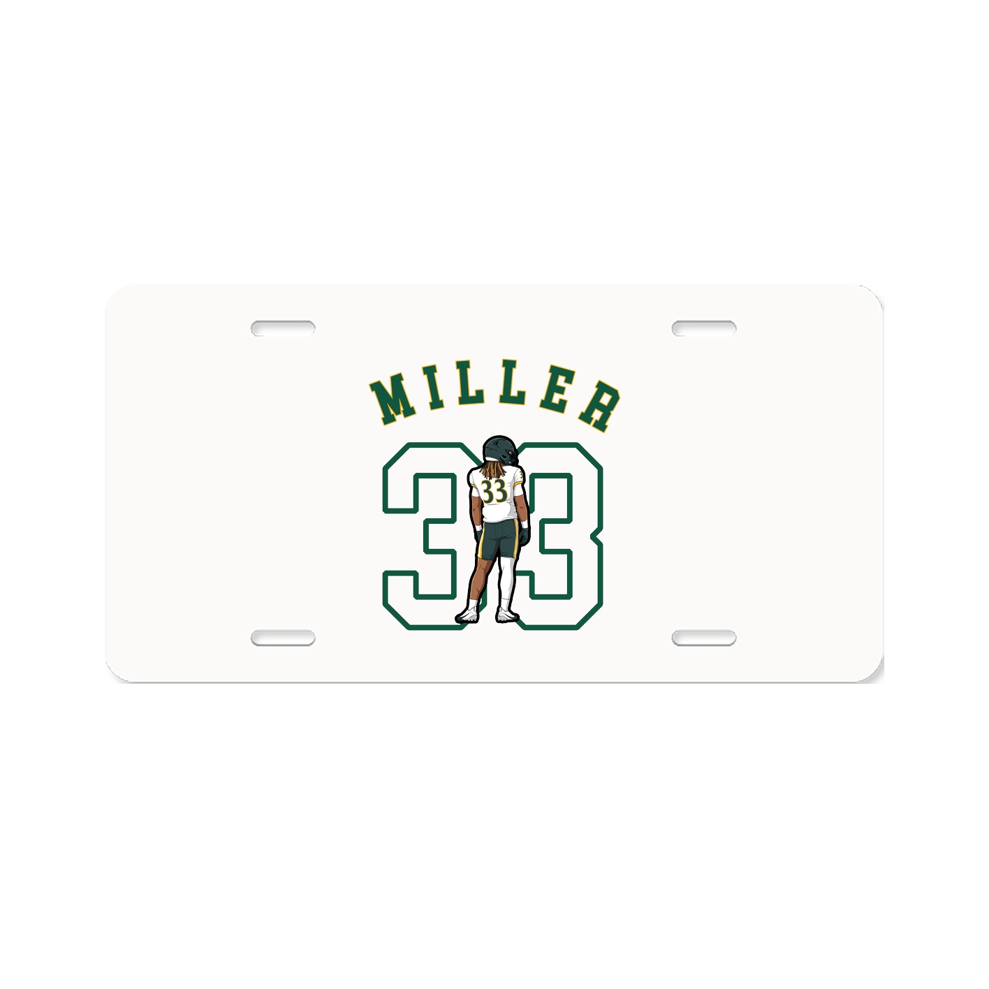 License Plate — Shirsey Arch in Classic