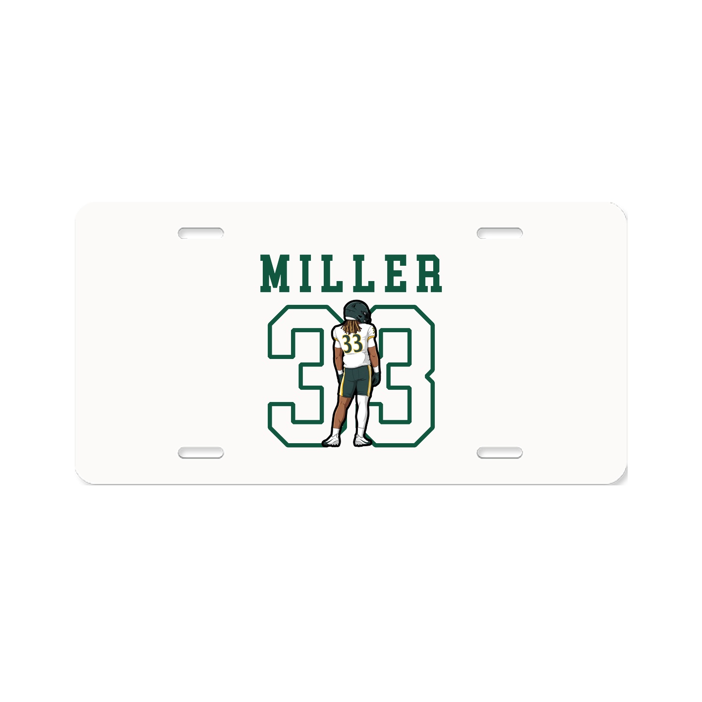 License Plate — Shirsey in Classic