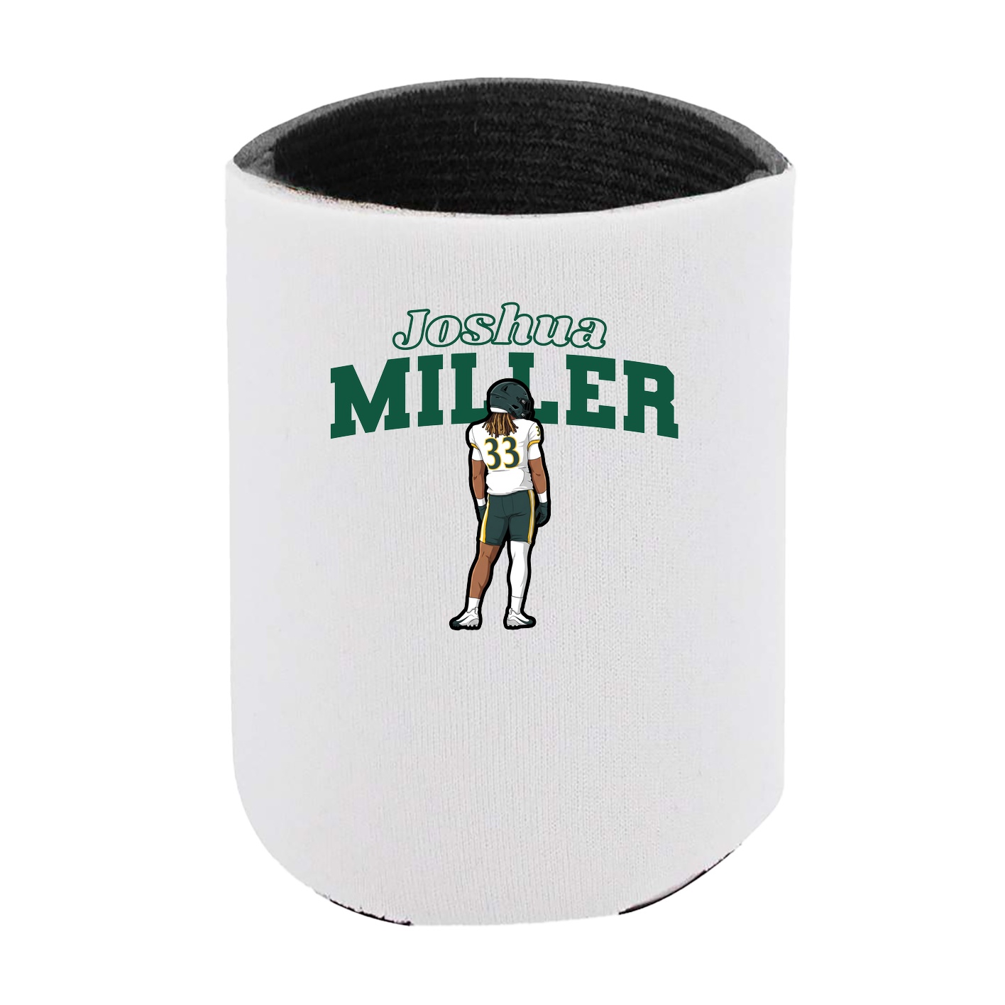 Can Holder — Name Arch in White