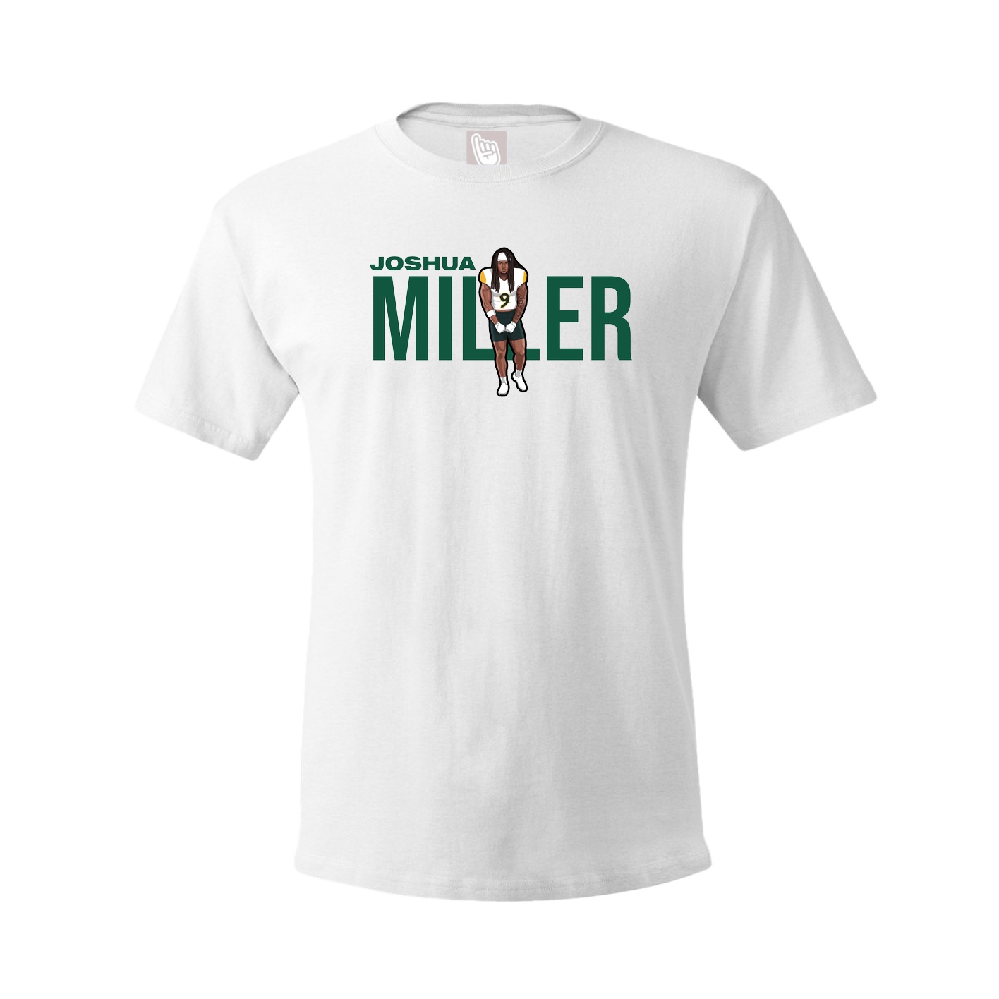 Youth Tee — Player Name in White