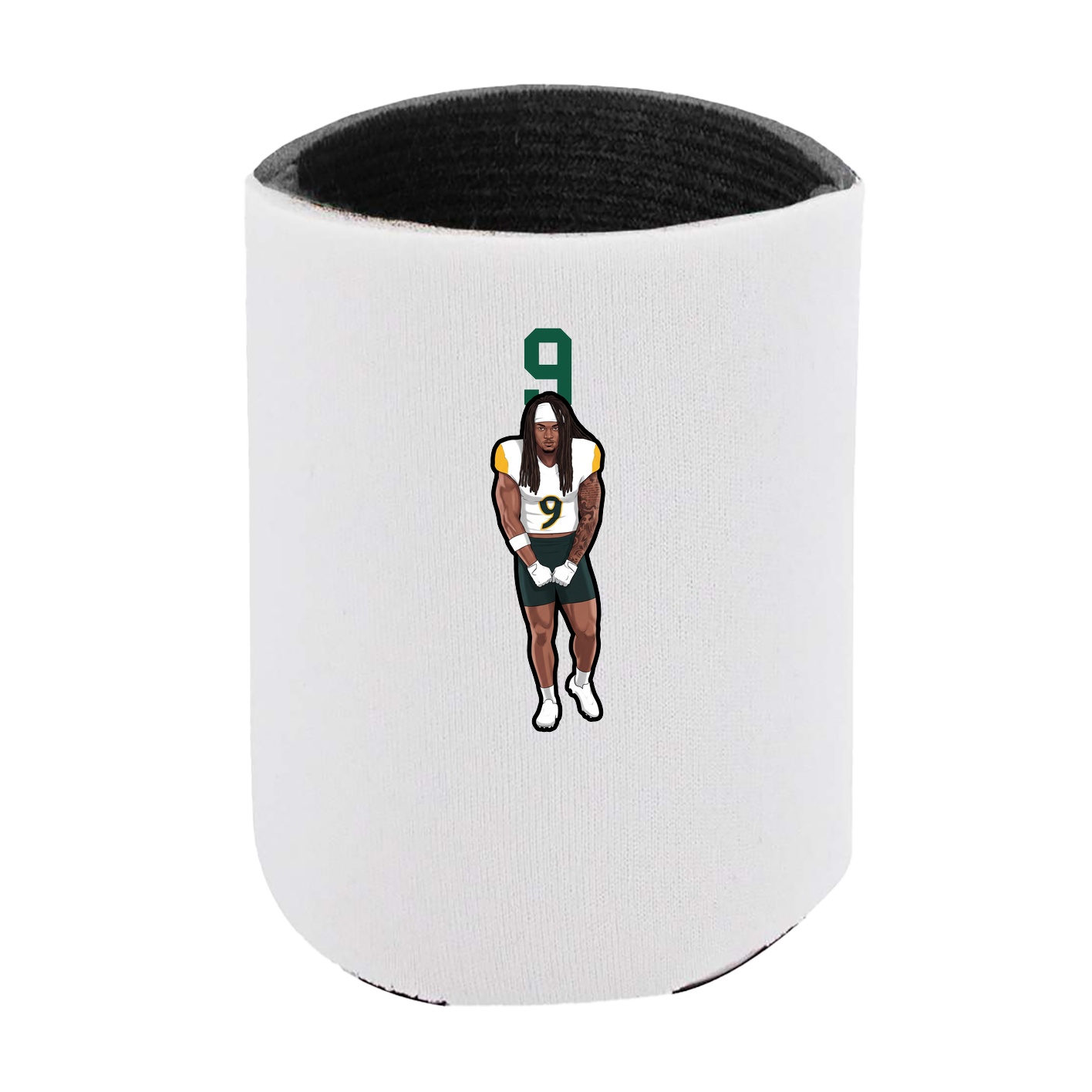 Can Holder — Number Top in White