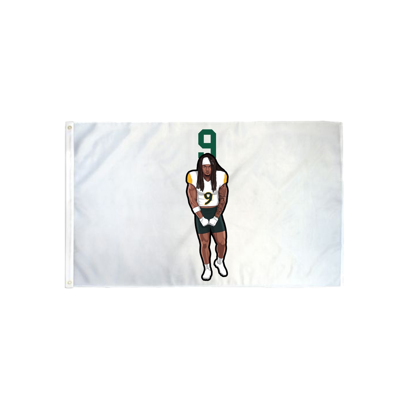 3x5 Flag — Number Top in Classic