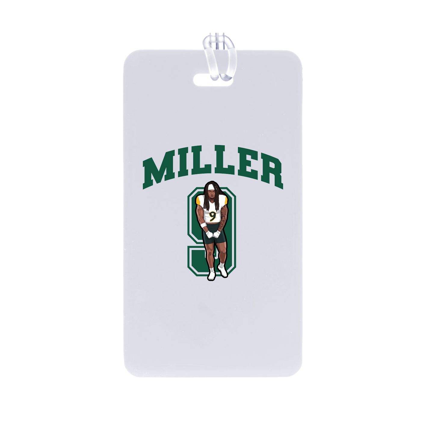 Bag Tag — Number in Classic