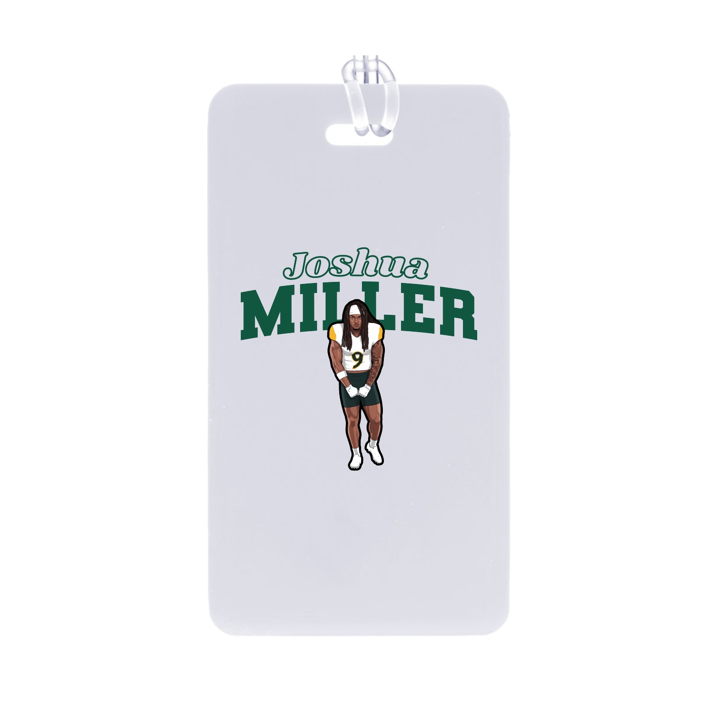 Bag Tag — Name Arch in Classic