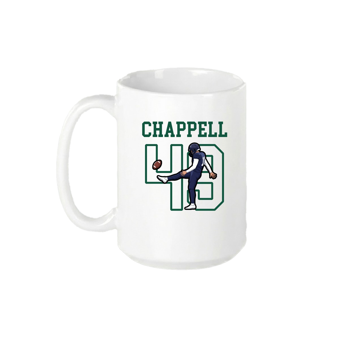 15oz Coffee Mug — Shirsey in White