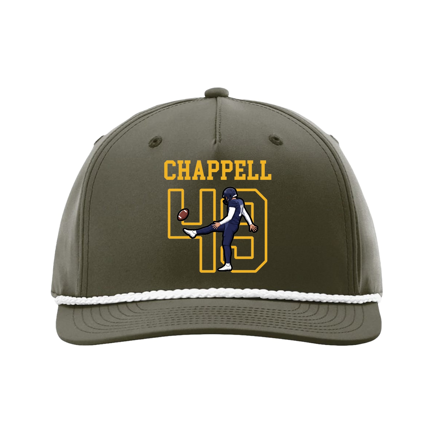 Five-Panel Classic Rope Cap — Shirsey in Green