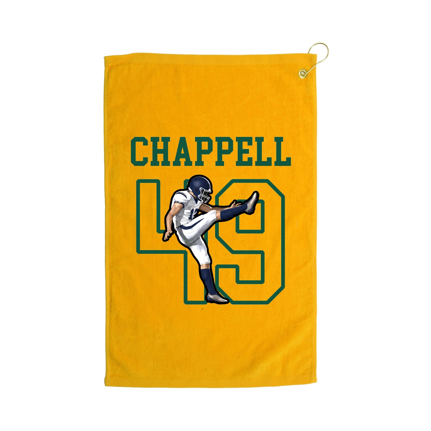 Golf Towel — Shirsey in Gold