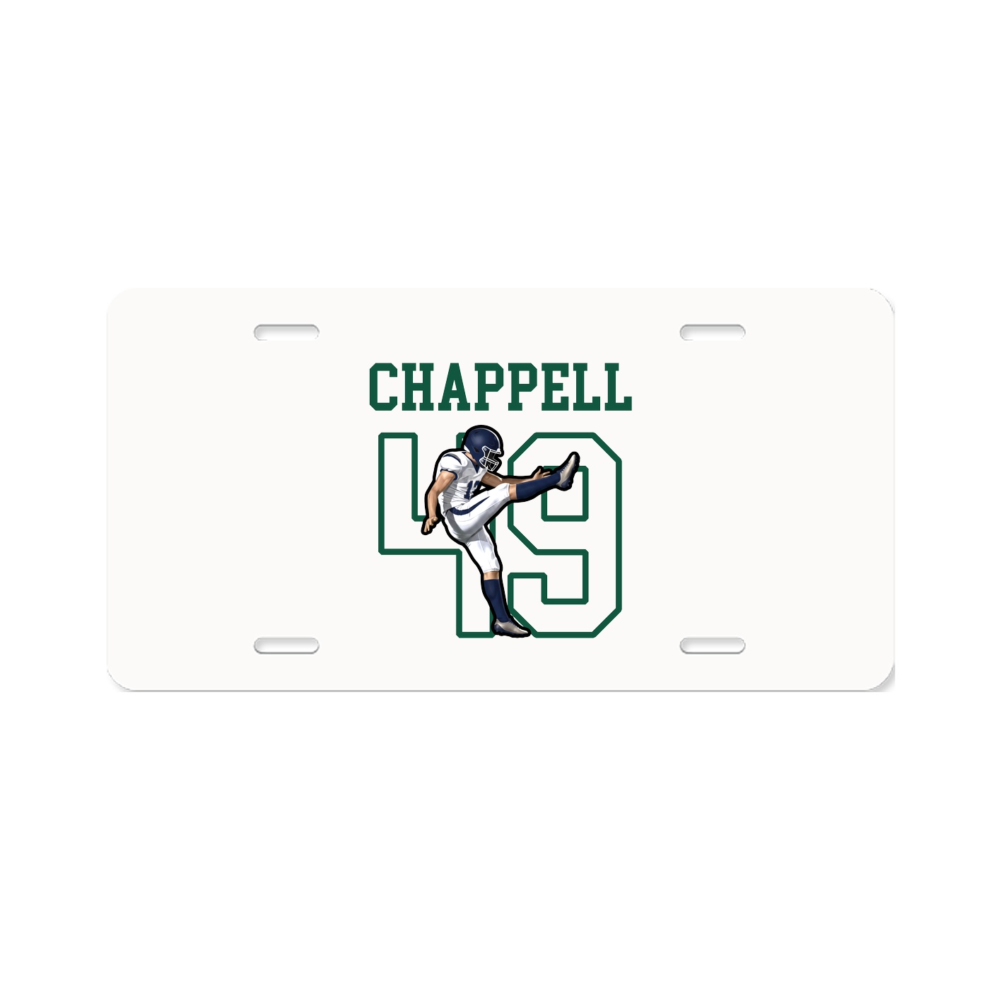 License Plate — Shirsey in Classic