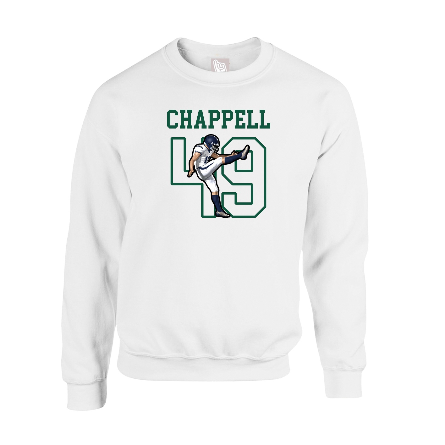 Fleece Crew — Shirsey in White
