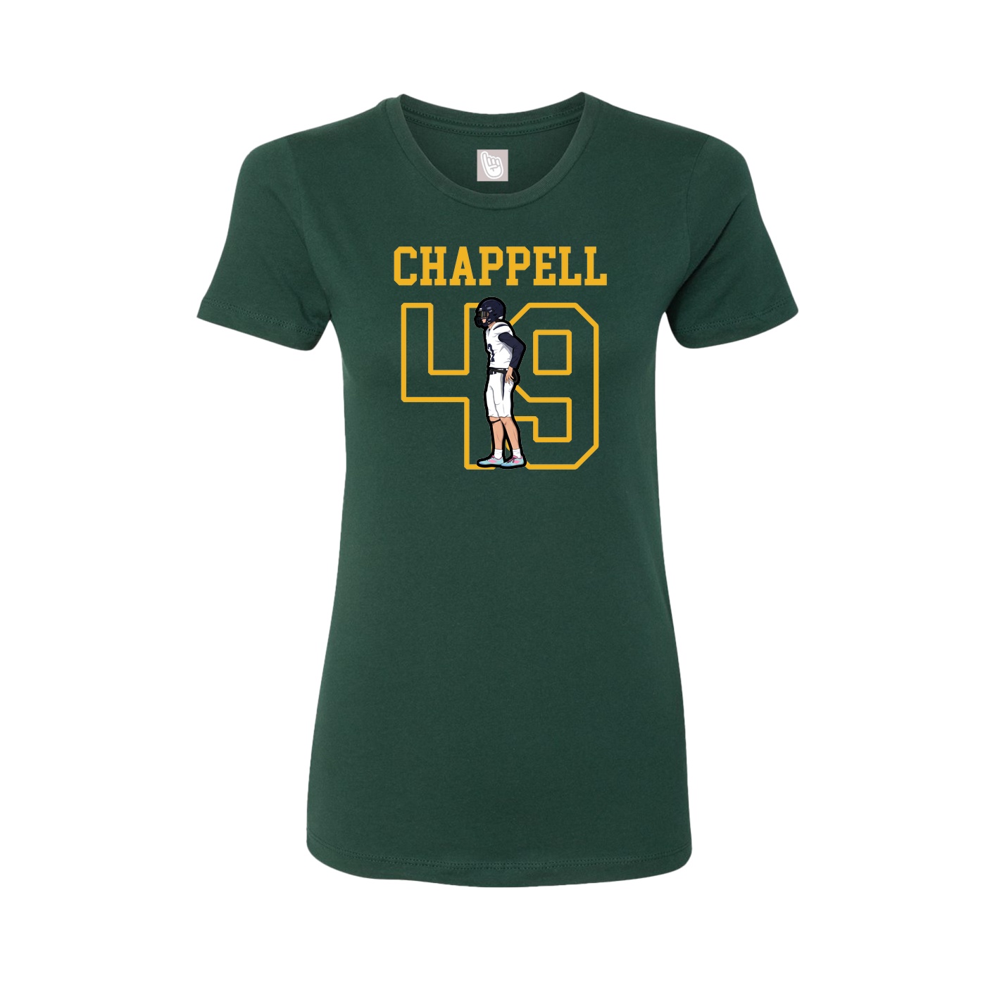 Fitted Women's Tee — Shirsey in Green