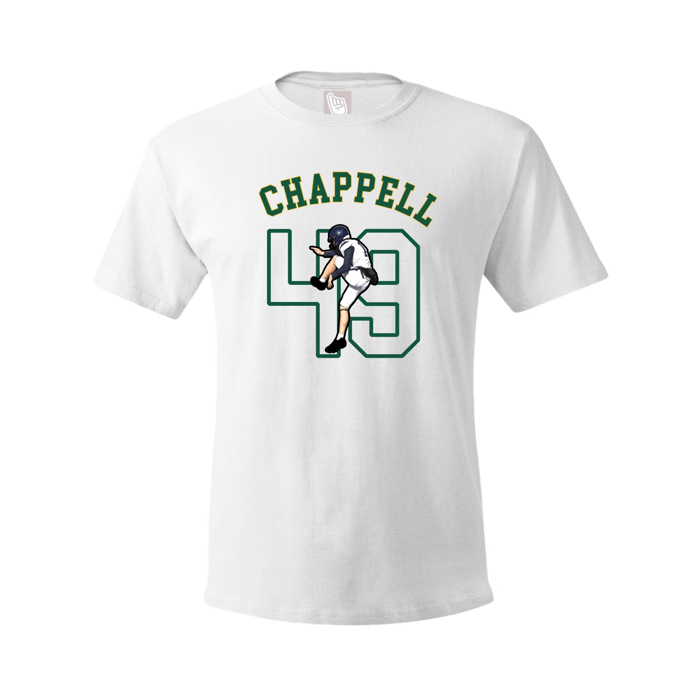 Youth Tee — Shirsey Arch in White