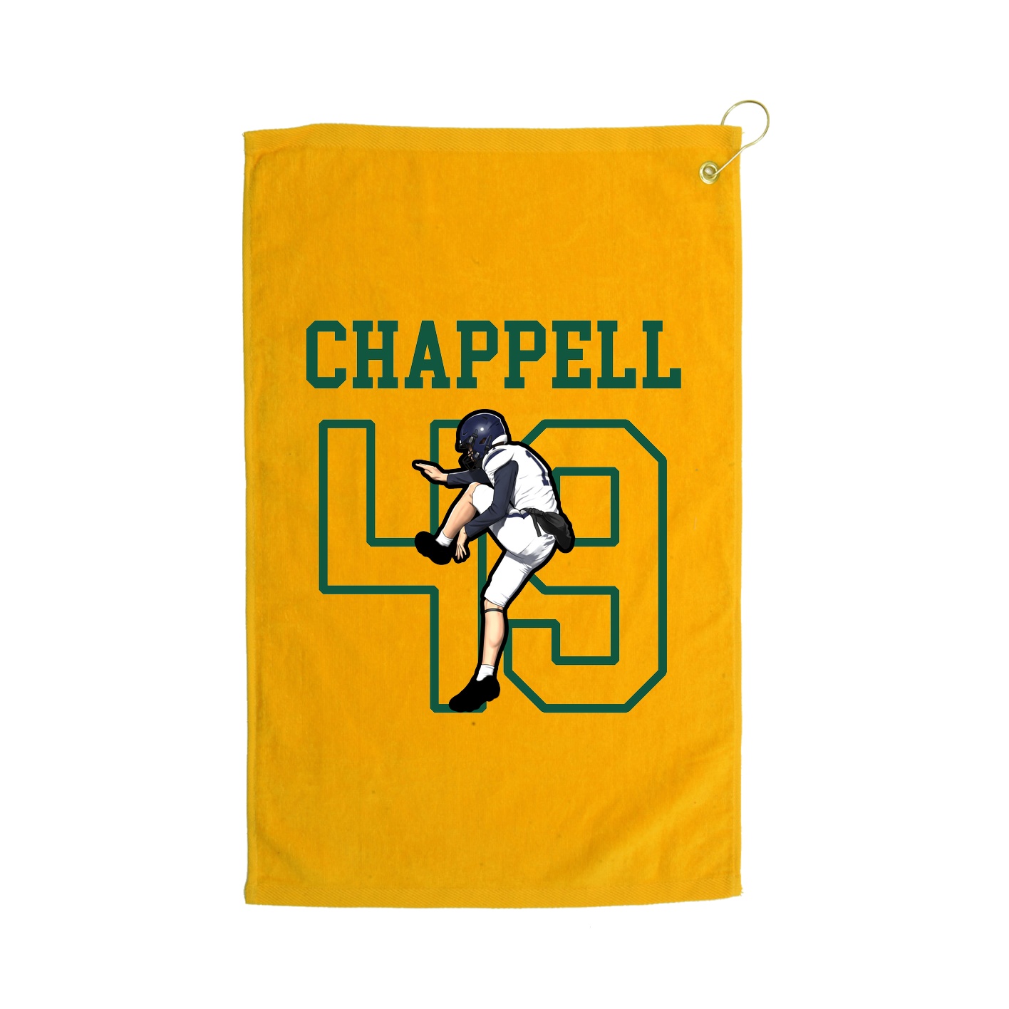 Golf Towel — Shirsey in Gold