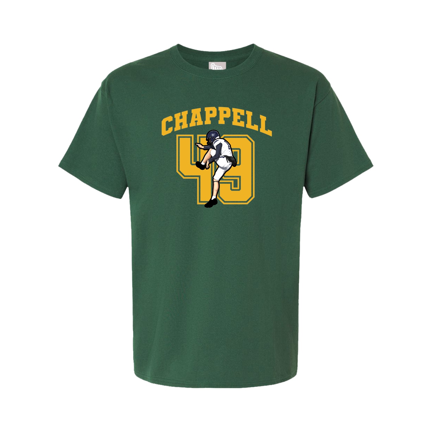 Tee — Number in Green