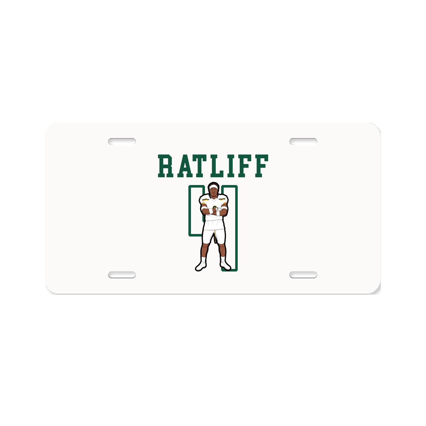 License Plate — Shirsey in Classic