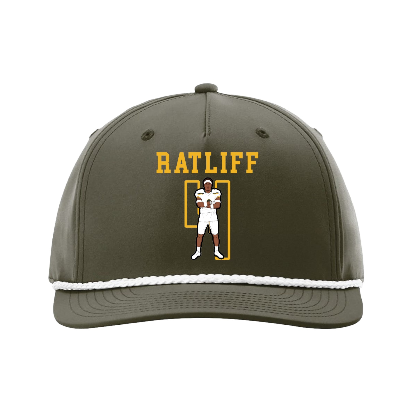 Five-Panel Classic Rope Cap — Shirsey in Green
