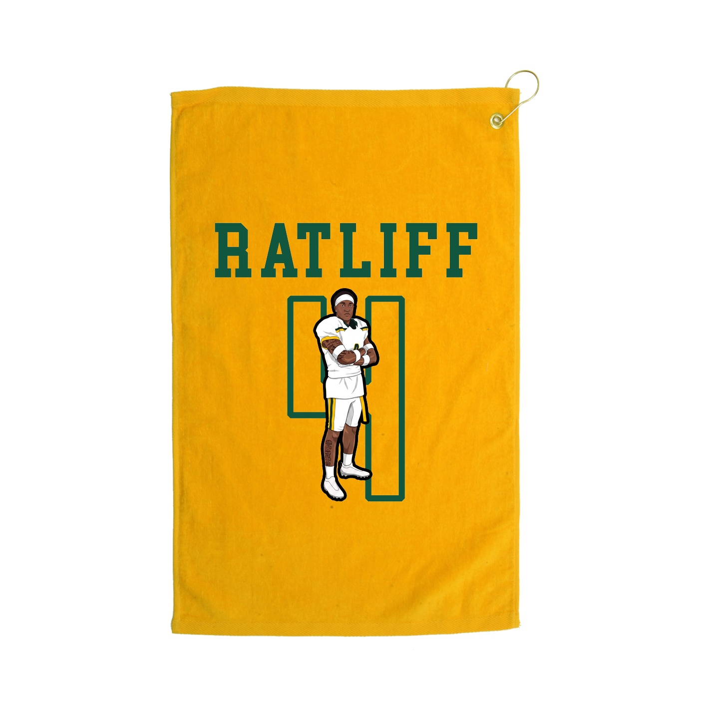 Golf Towel — Shirsey in Gold