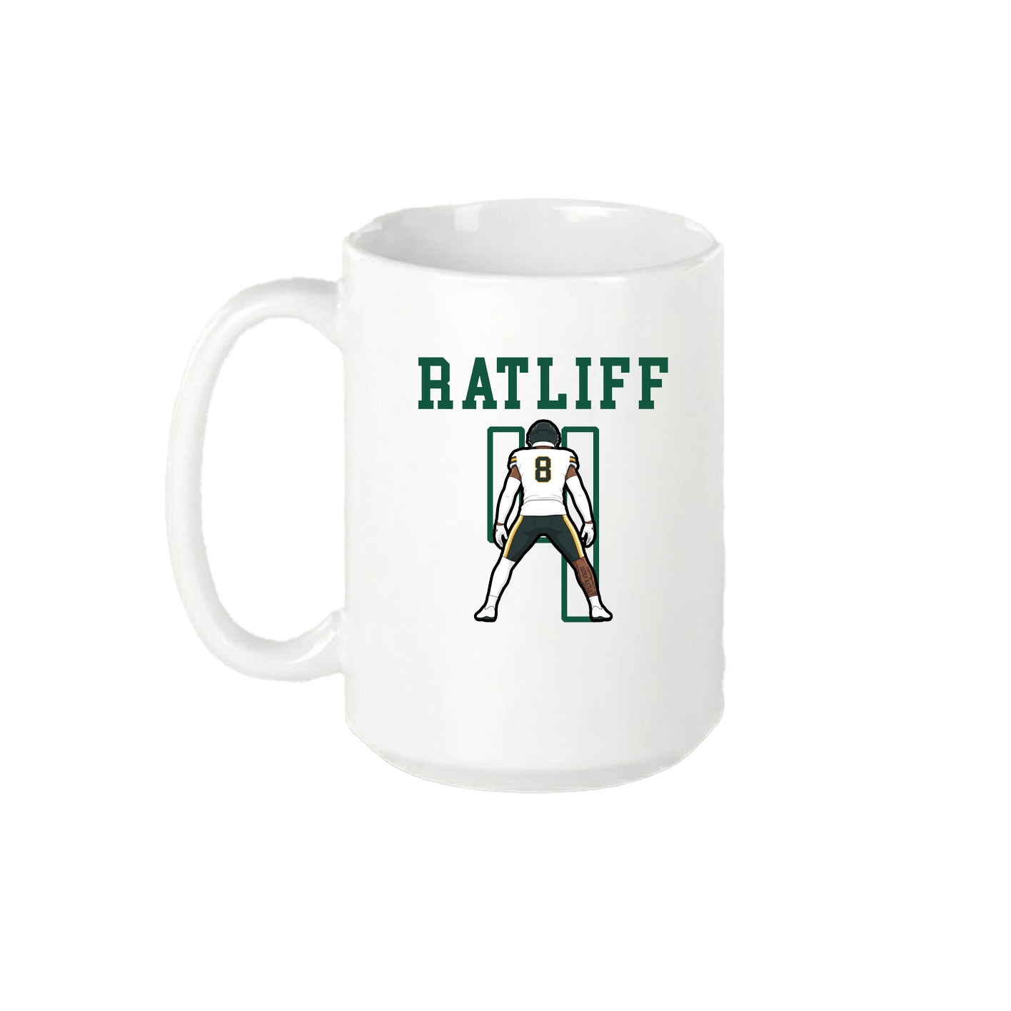 15oz Coffee Mug — Shirsey in White