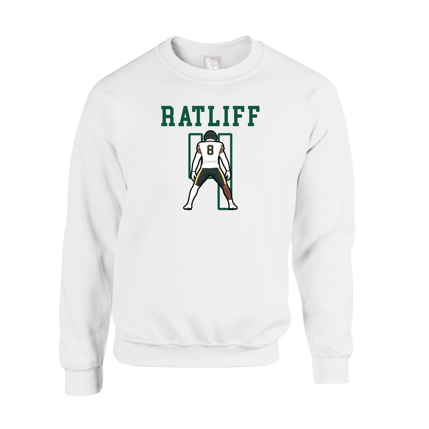 Fleece Crew — Shirsey in White