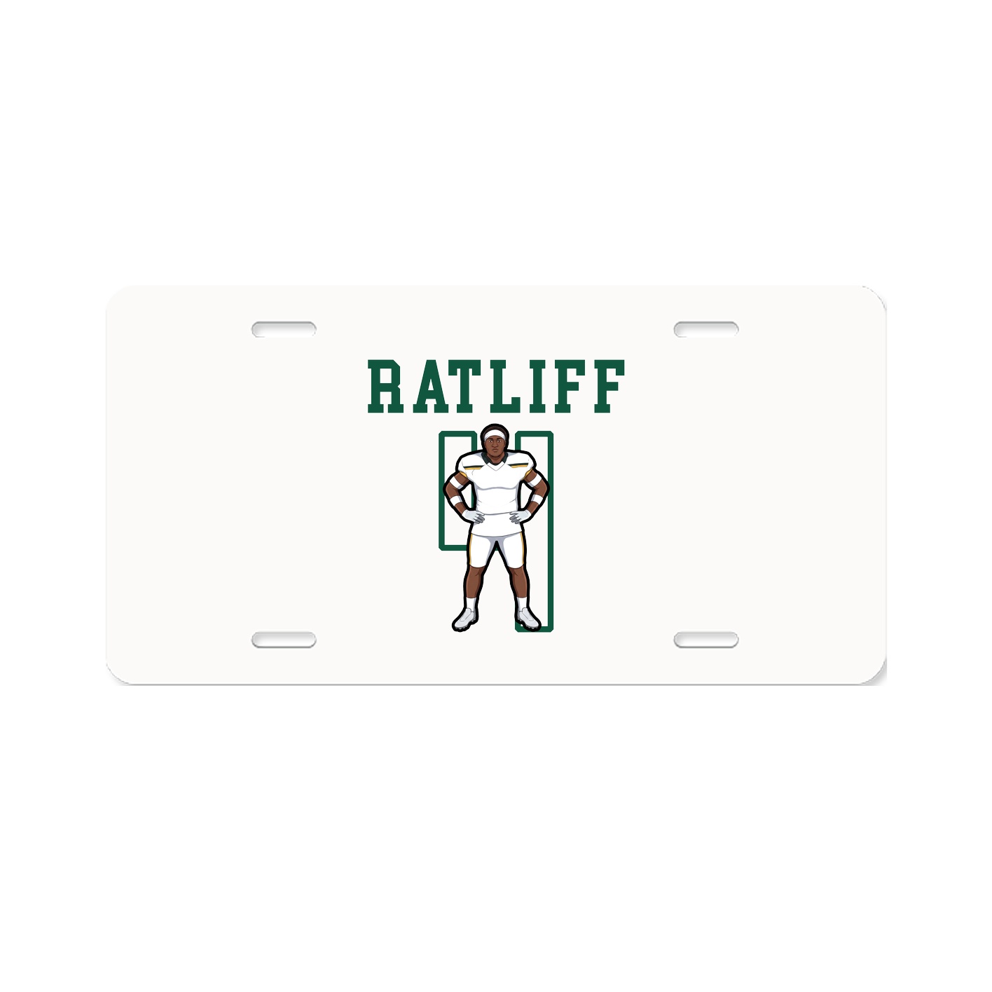 License Plate — Shirsey in Classic