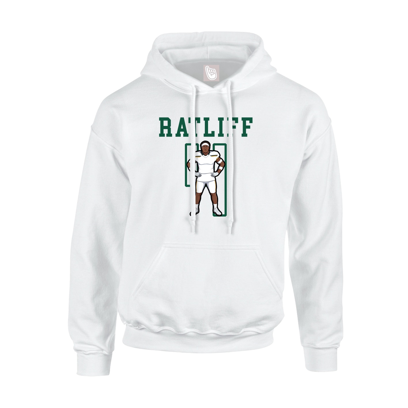 Youth Hoodie — Shirsey in White