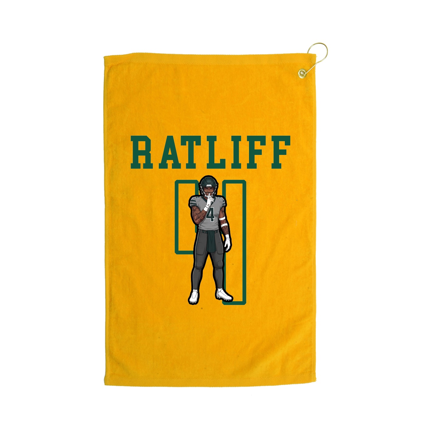 Golf Towel — Shirsey in Gold