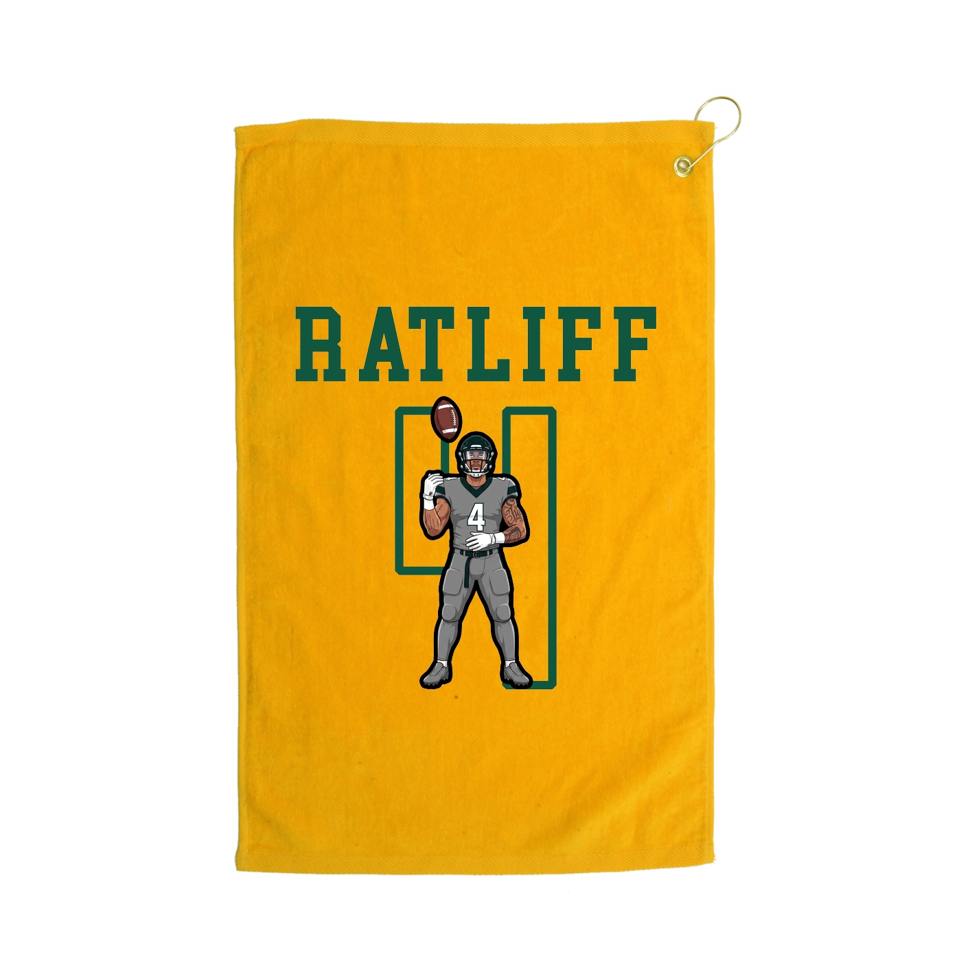 Golf Towel — Shirsey in Gold
