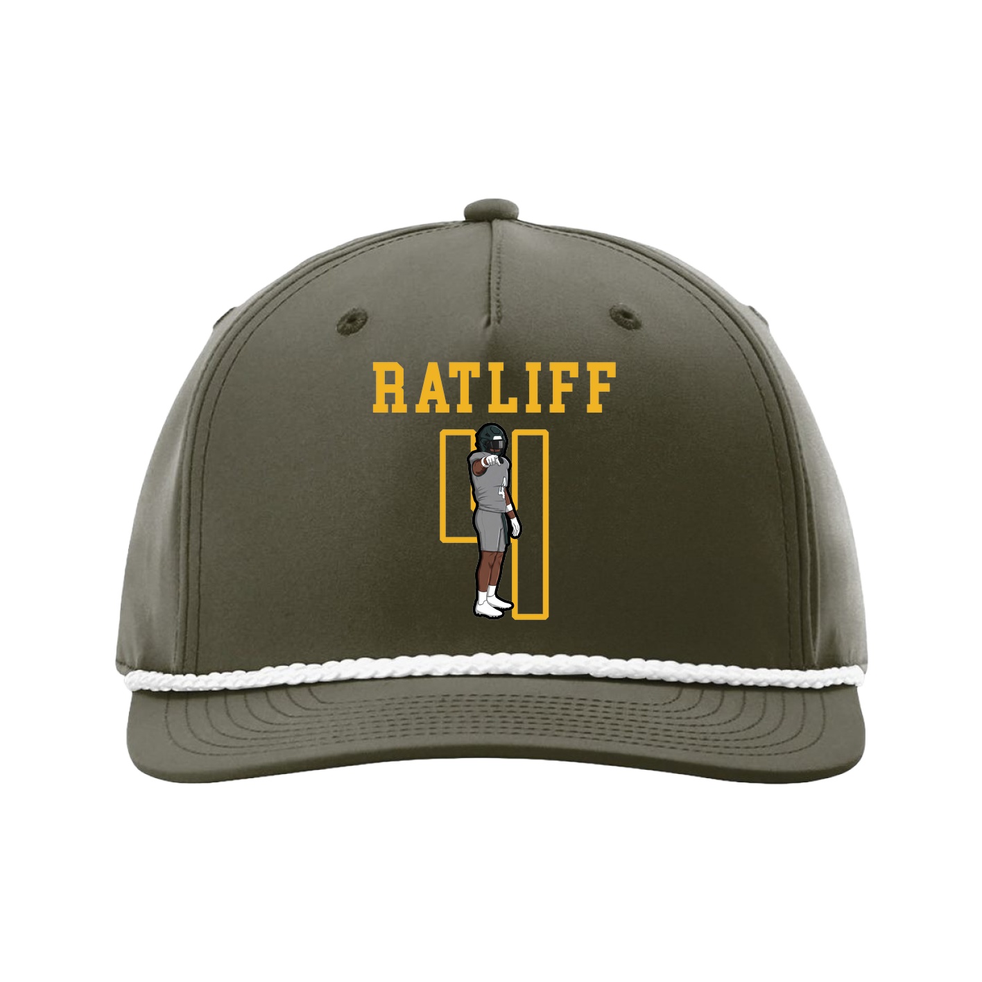 Five-Panel Classic Rope Cap — Shirsey in Green