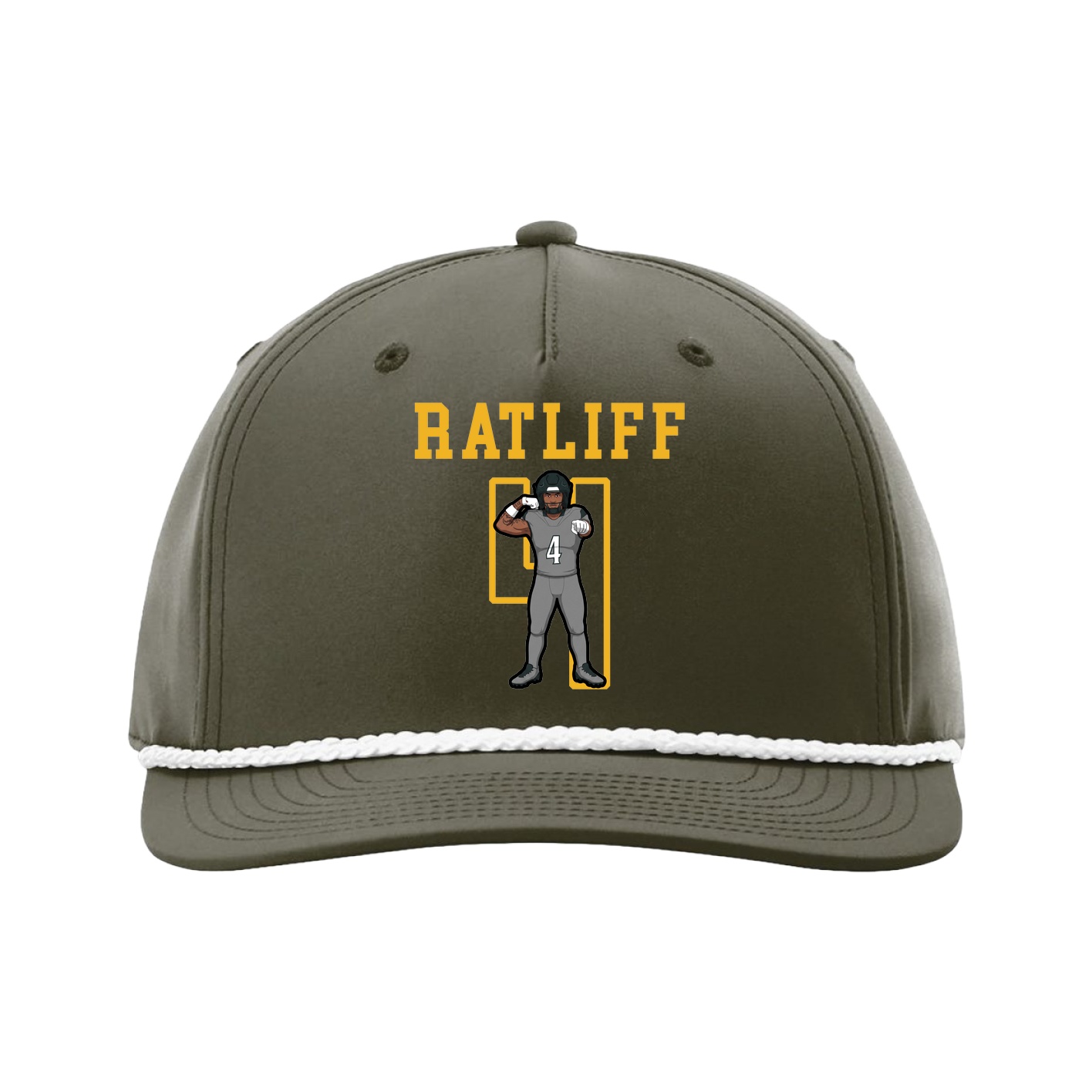 Five-Panel Classic Rope Cap — Shirsey in Green