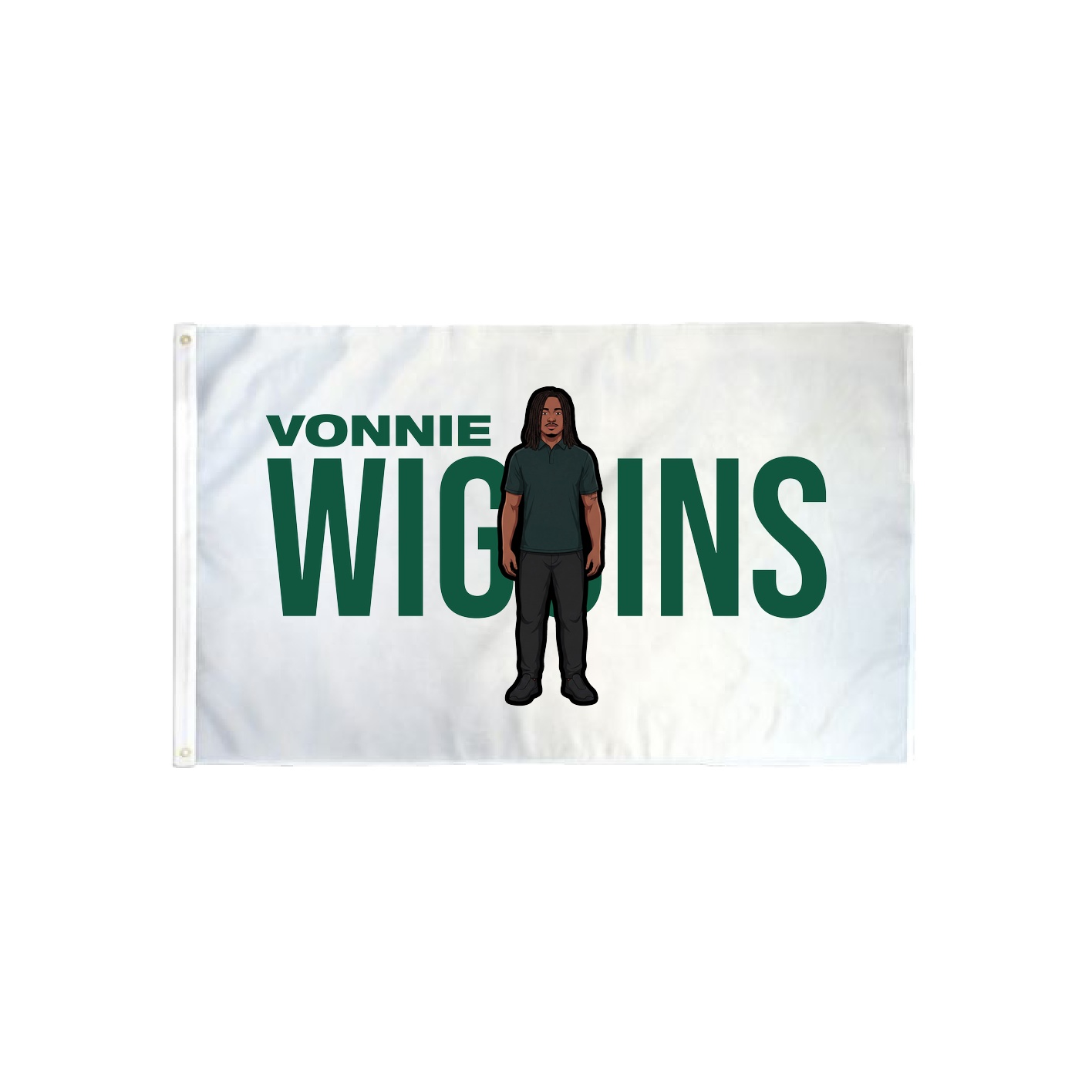 3x5 Flag — Player Name in Classic