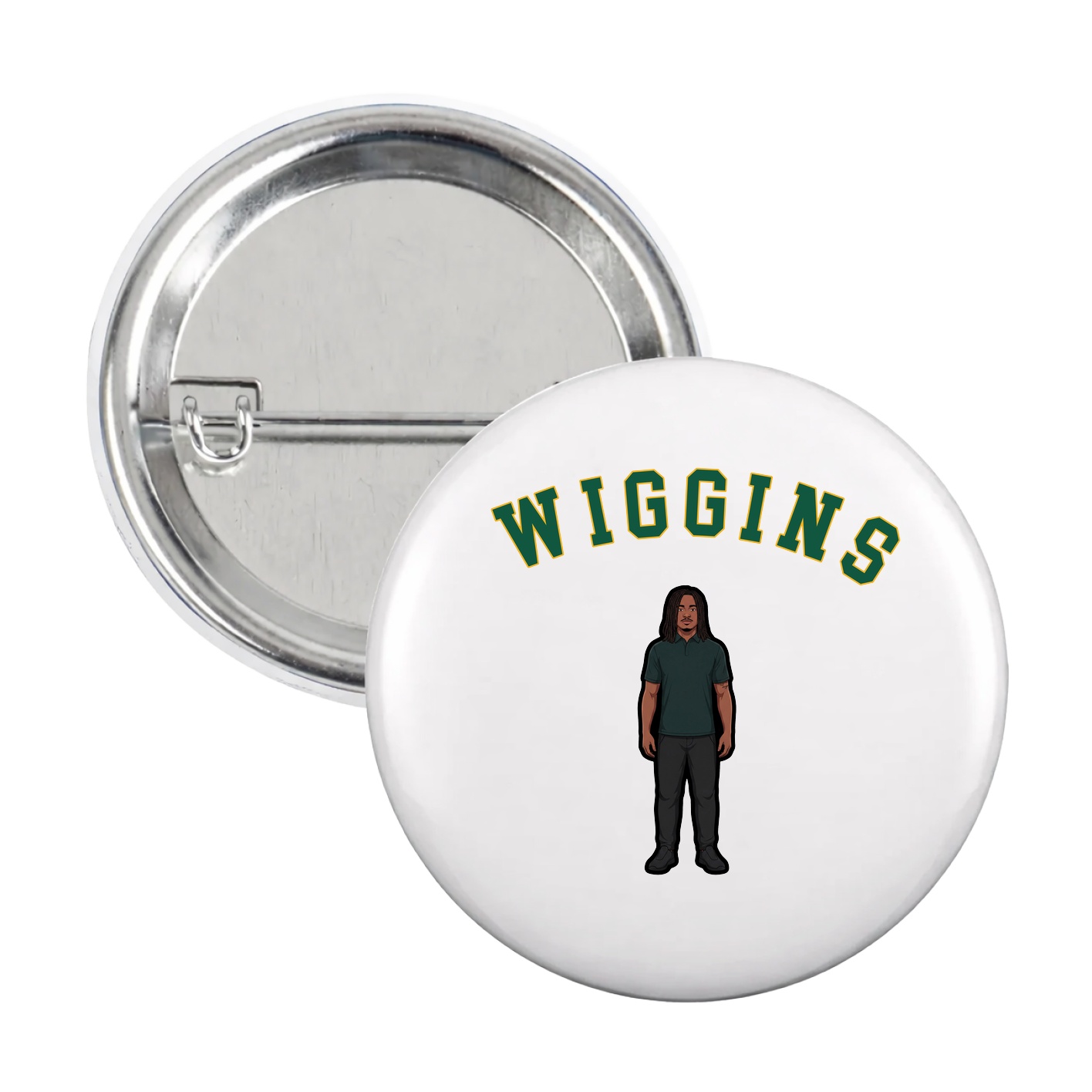 Game Day Button — Shirsey Arch in White