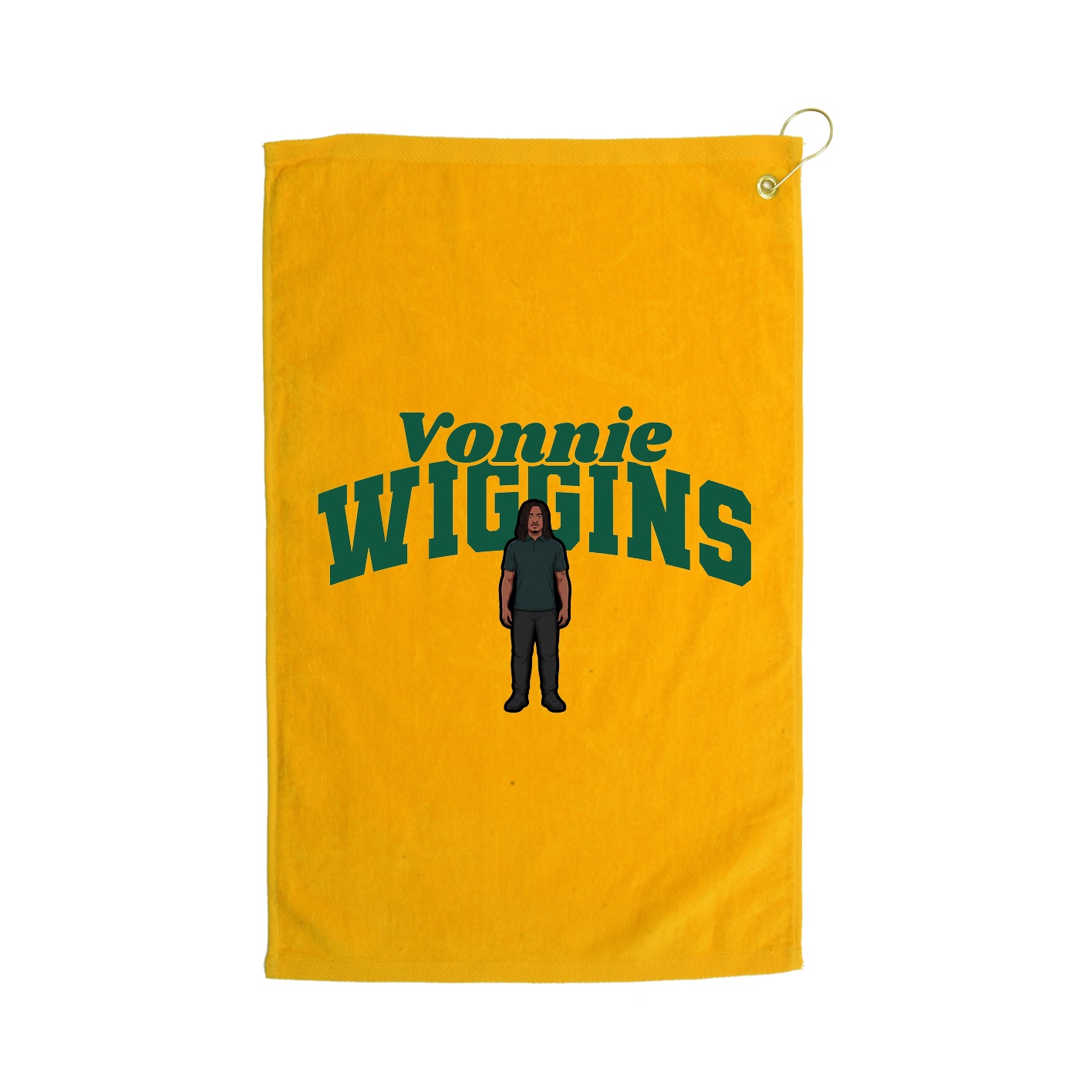 Golf Towel — Signature Arch in Gold