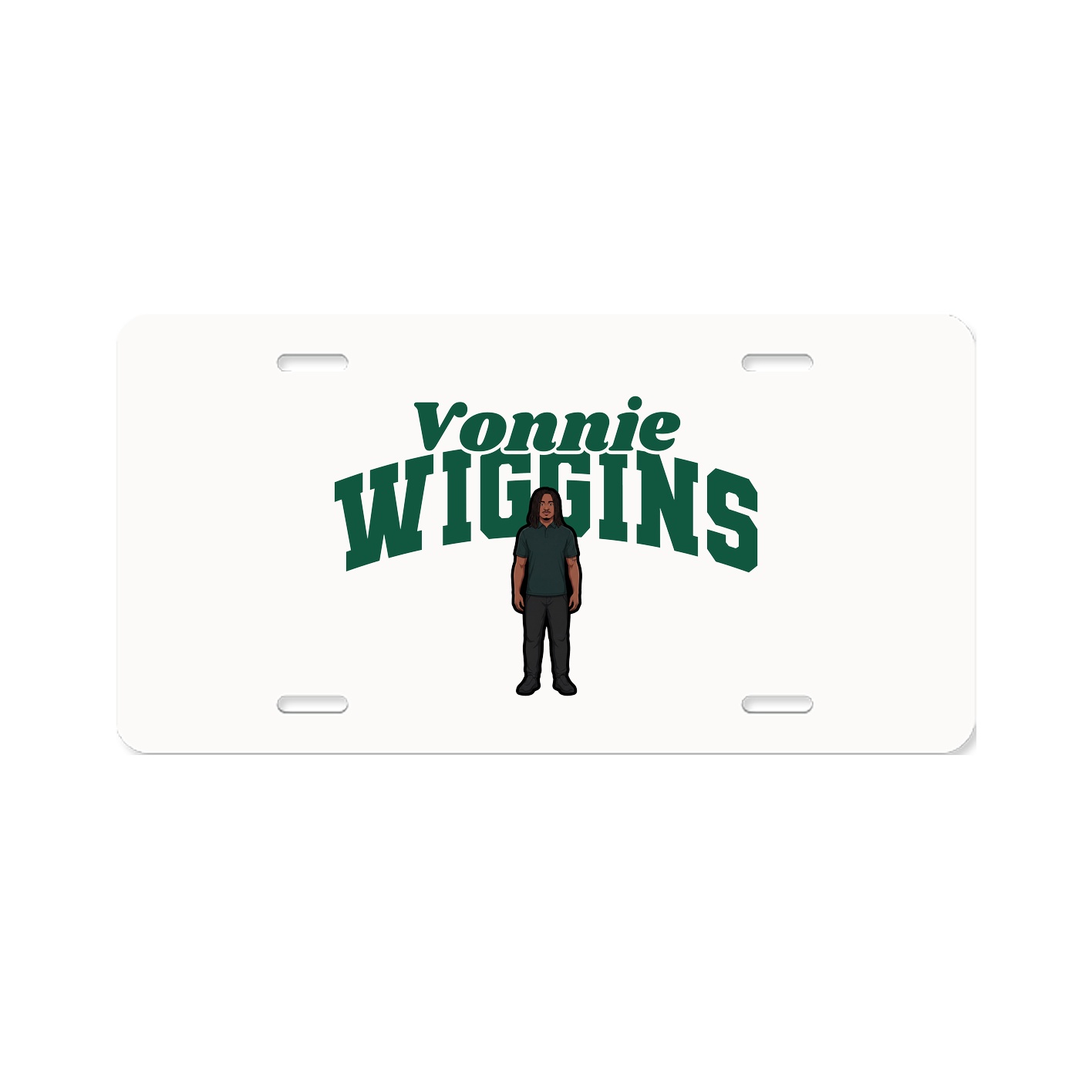 License Plate — Signature Arch in Classic