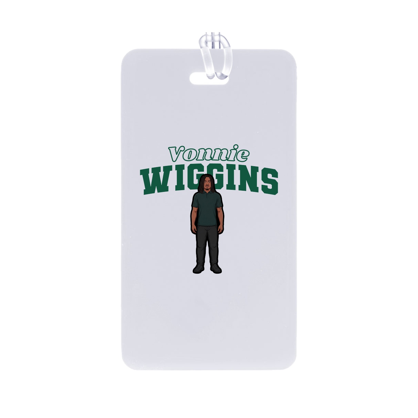 Bag Tag — Name Arch in Classic