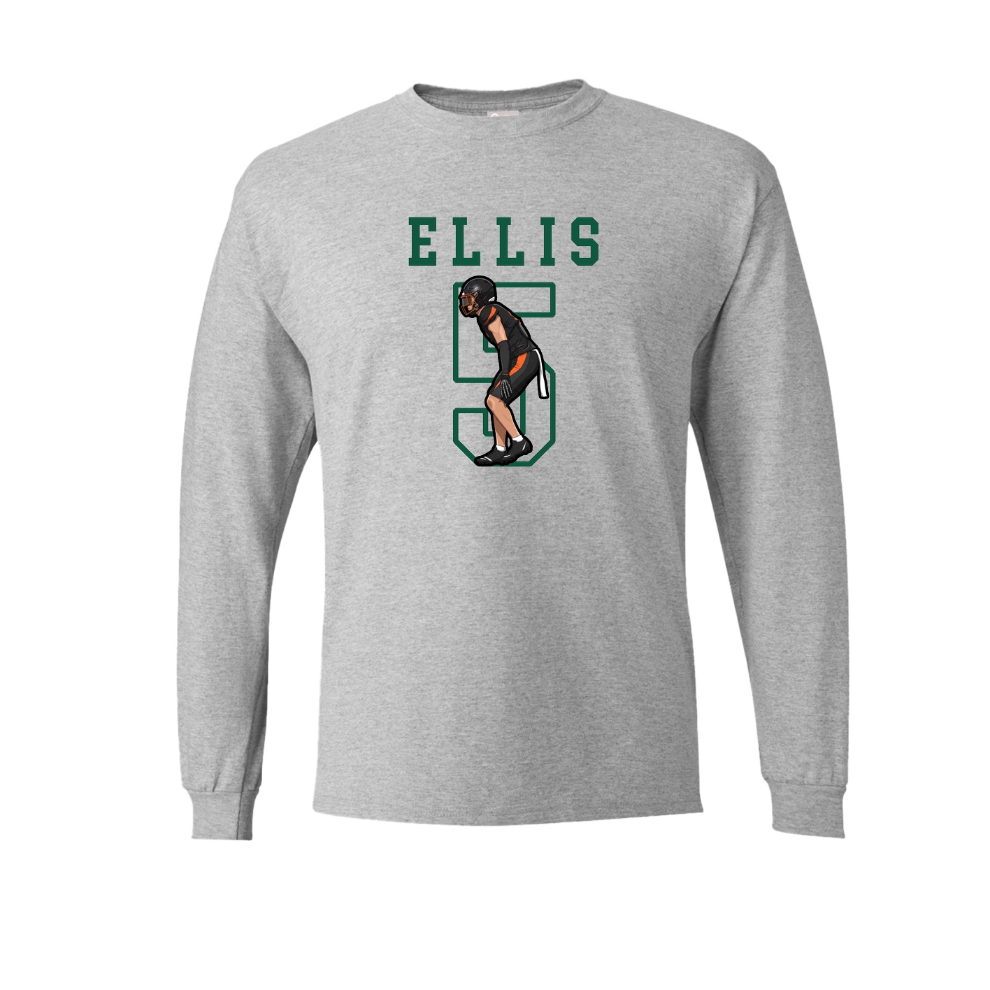 Long Sleeve Tee — Shirsey in Grey