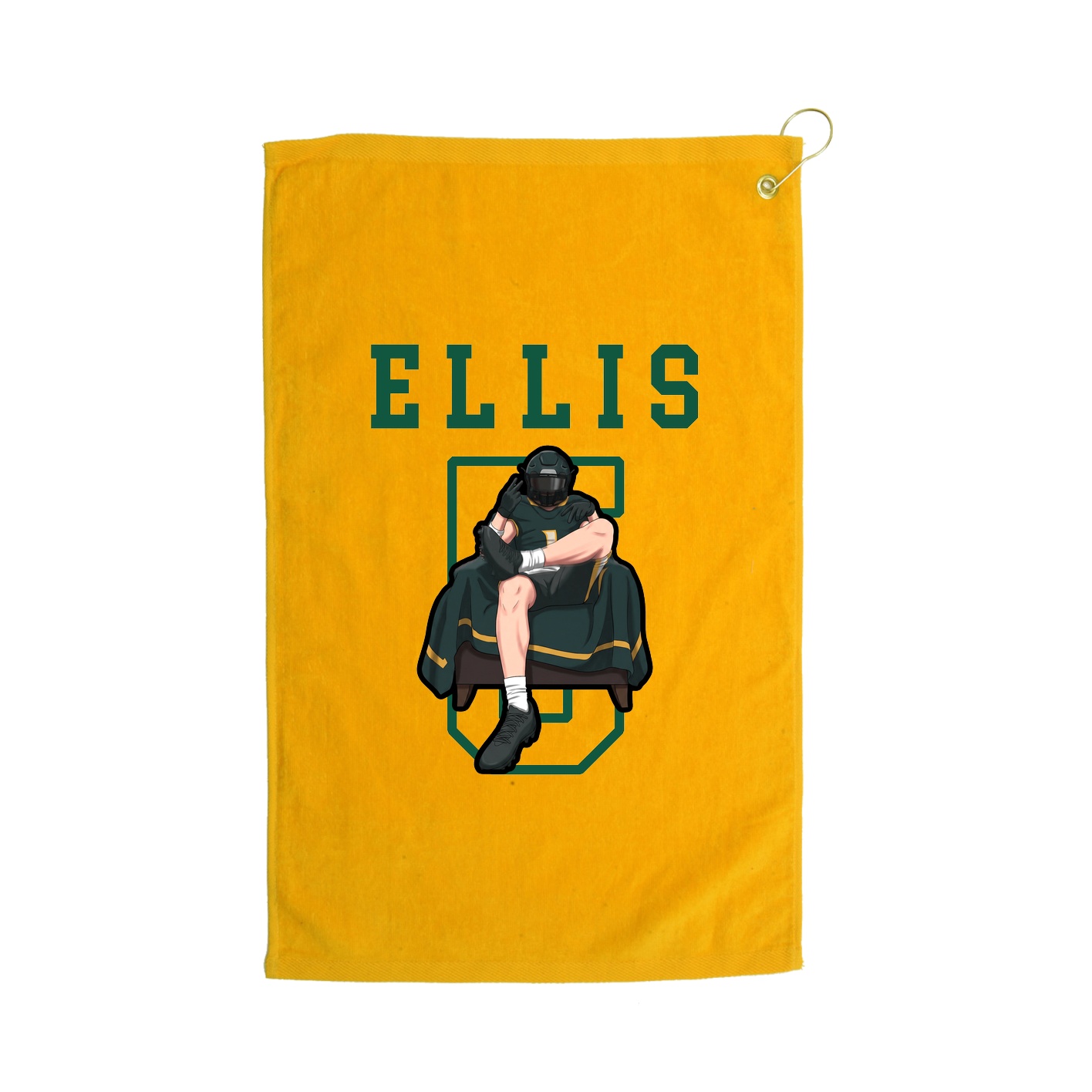Golf Towel — Shirsey in Gold