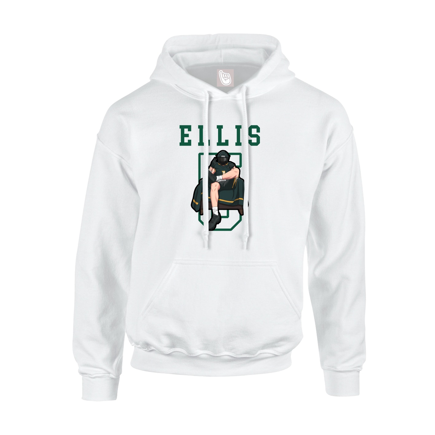 Youth Hoodie — Shirsey in White