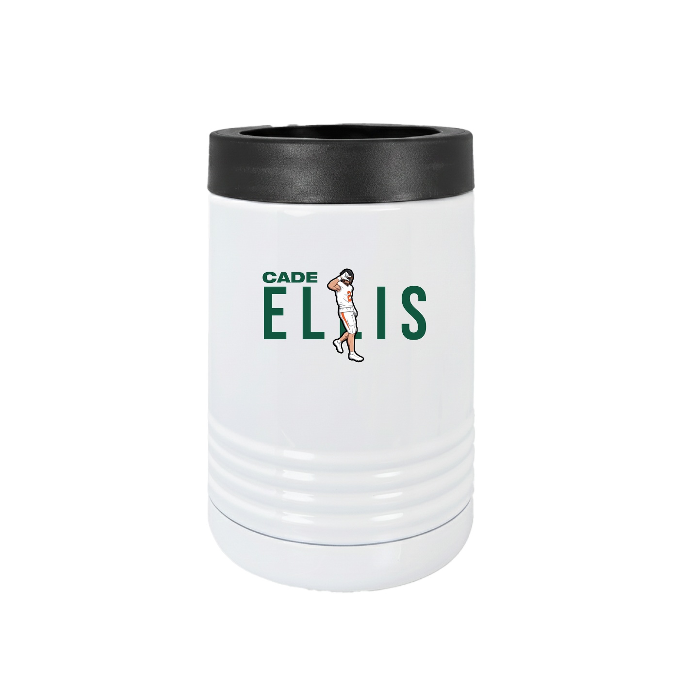 Beverage Holder — Player Name in White