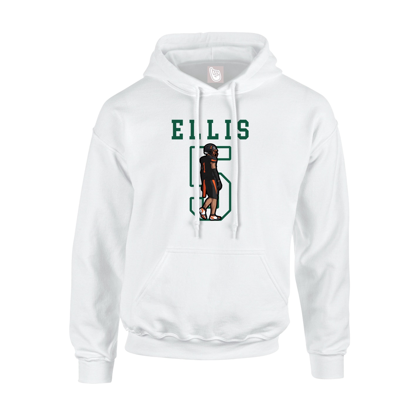 Youth Hoodie — Shirsey in White