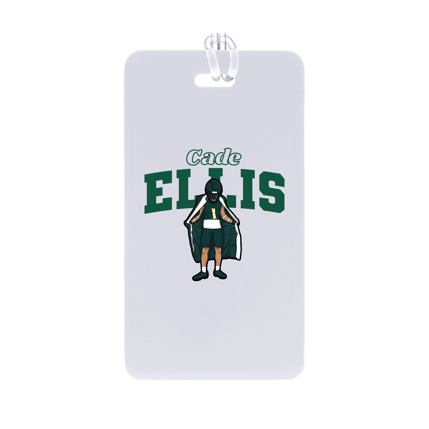 Bag Tag — Name Arch in Classic