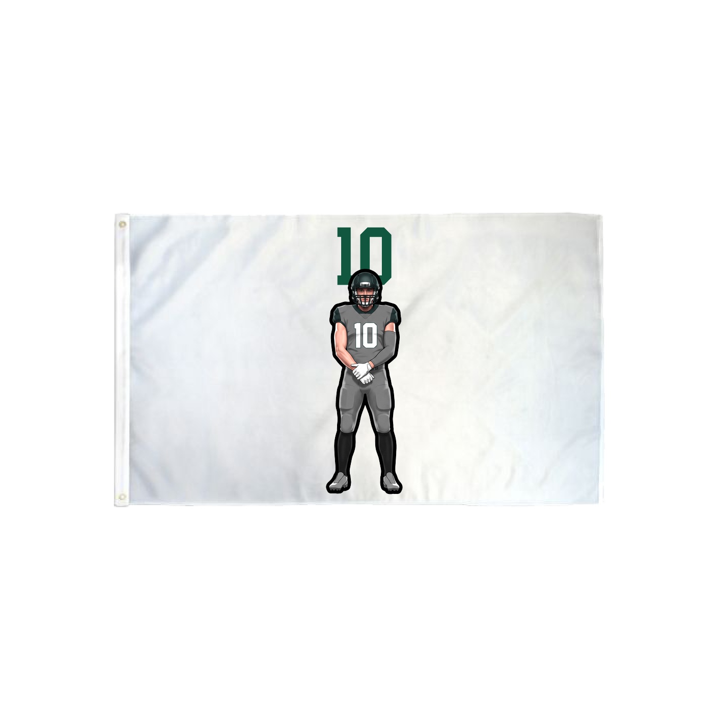 3x5 Flag — Number Top in Classic
