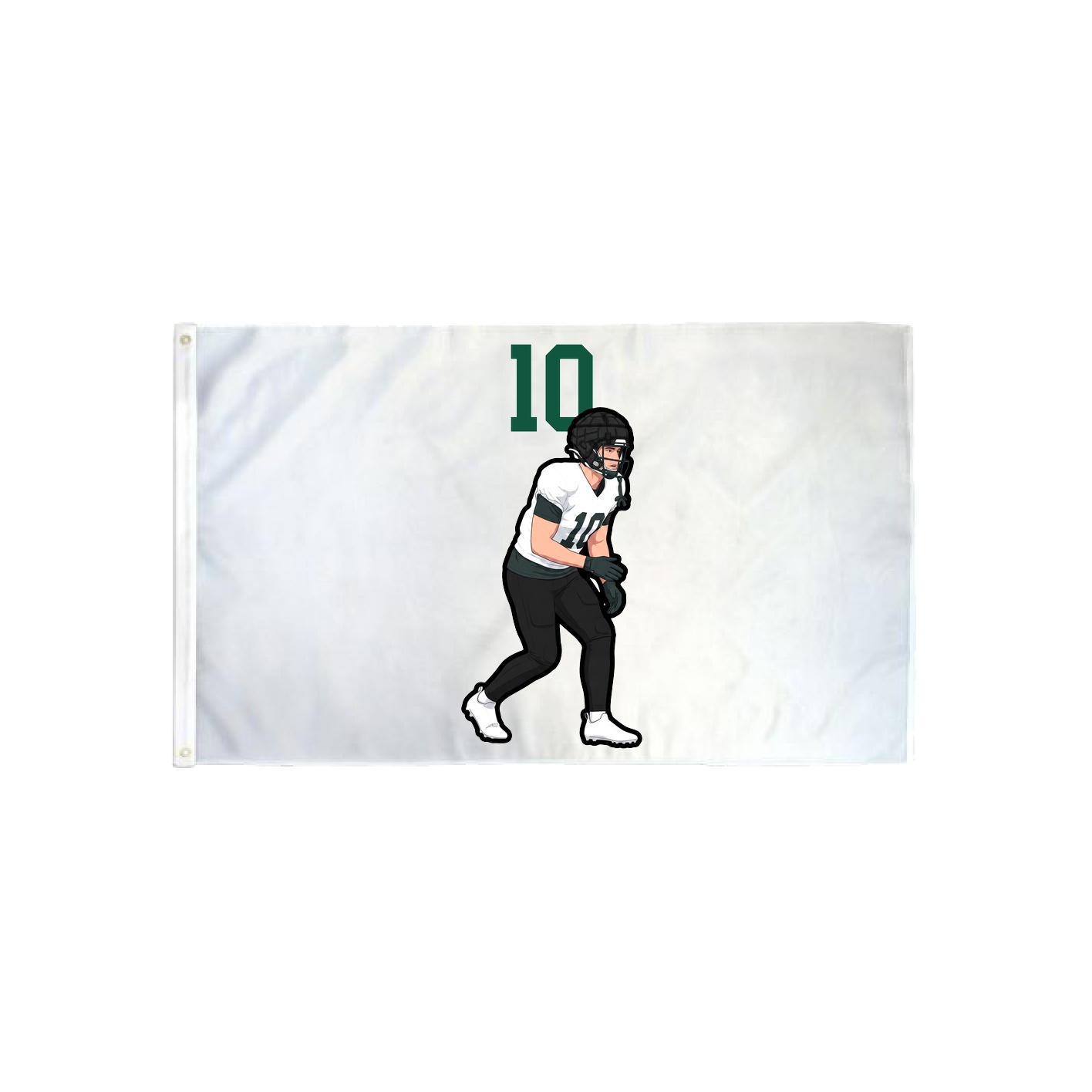 3x5 Flag — Number Top in Classic