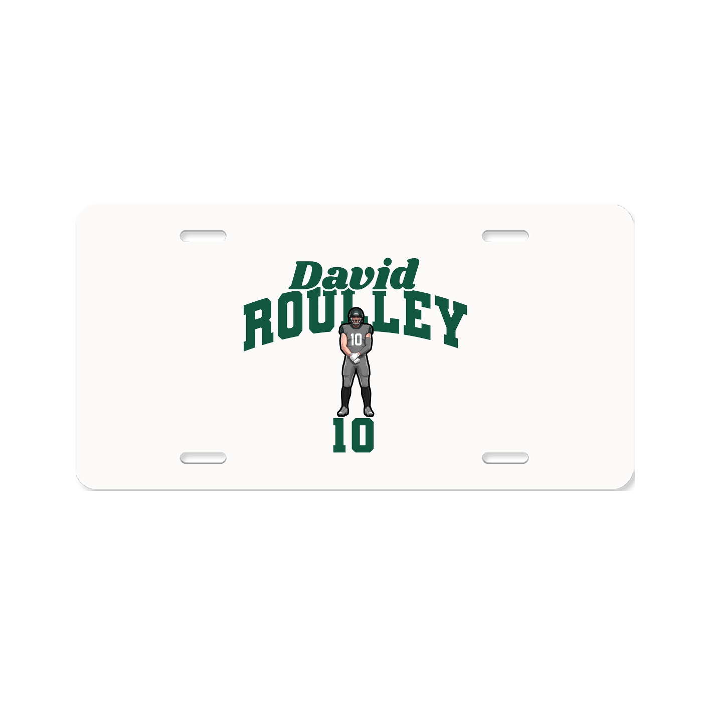 License Plate — Signature Arch in Classic