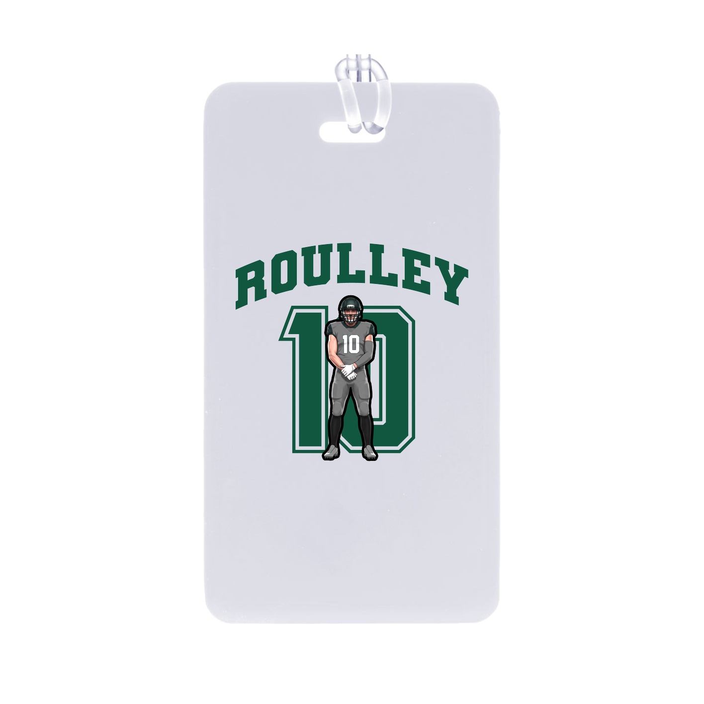 Bag Tag — Number in Classic