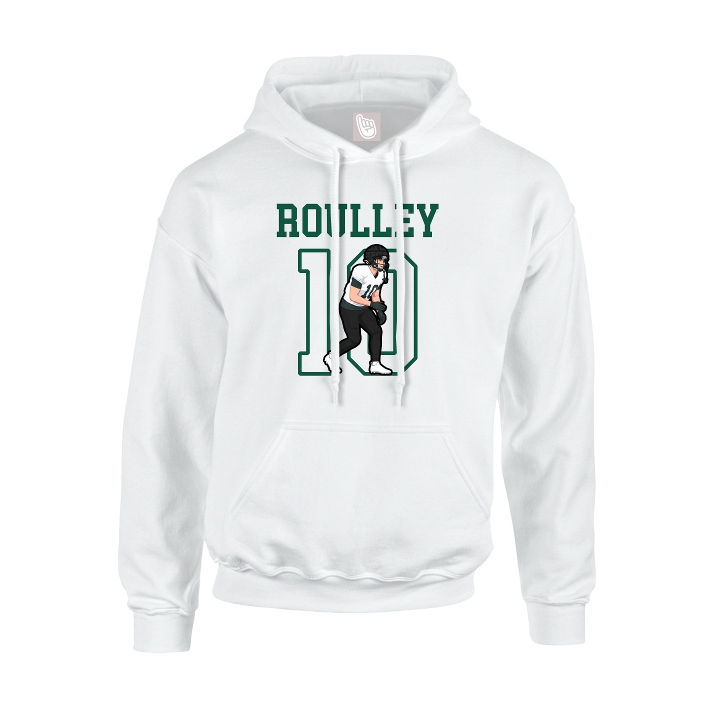 Youth Hoodie — Shirsey in White