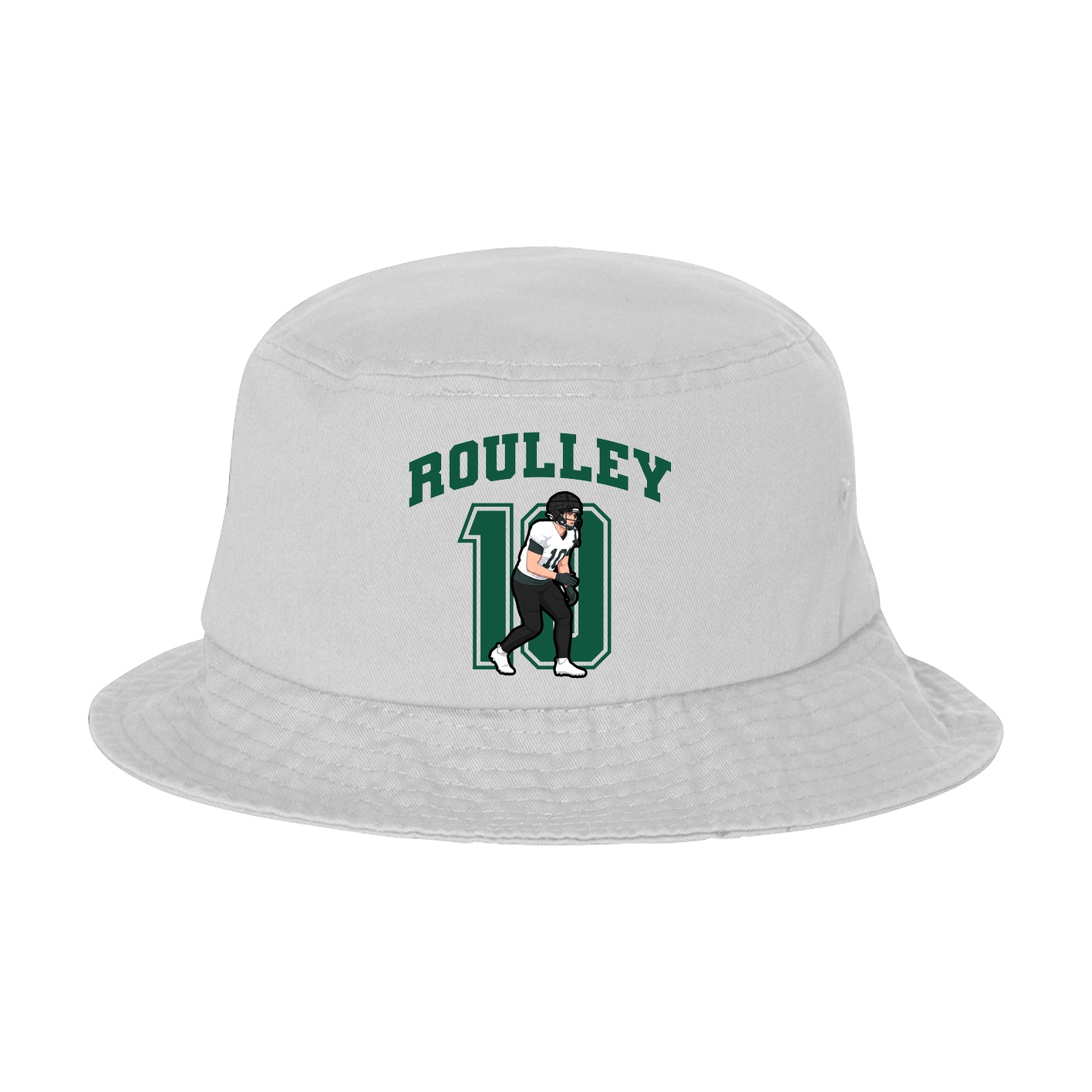 Bucket Cap — Number in White